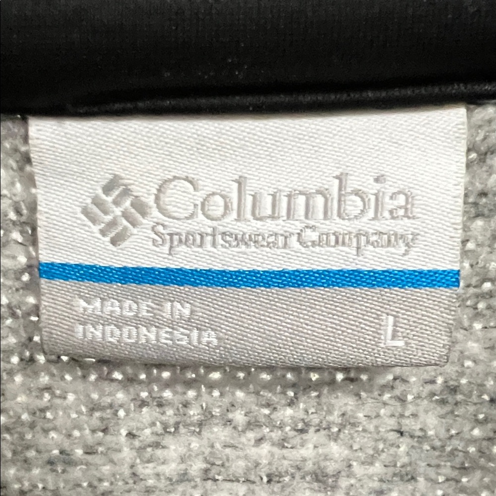 Gray Herringbone Zip-Up Jacket - image 2